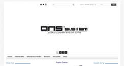 Desktop Screenshot of anssistem.com